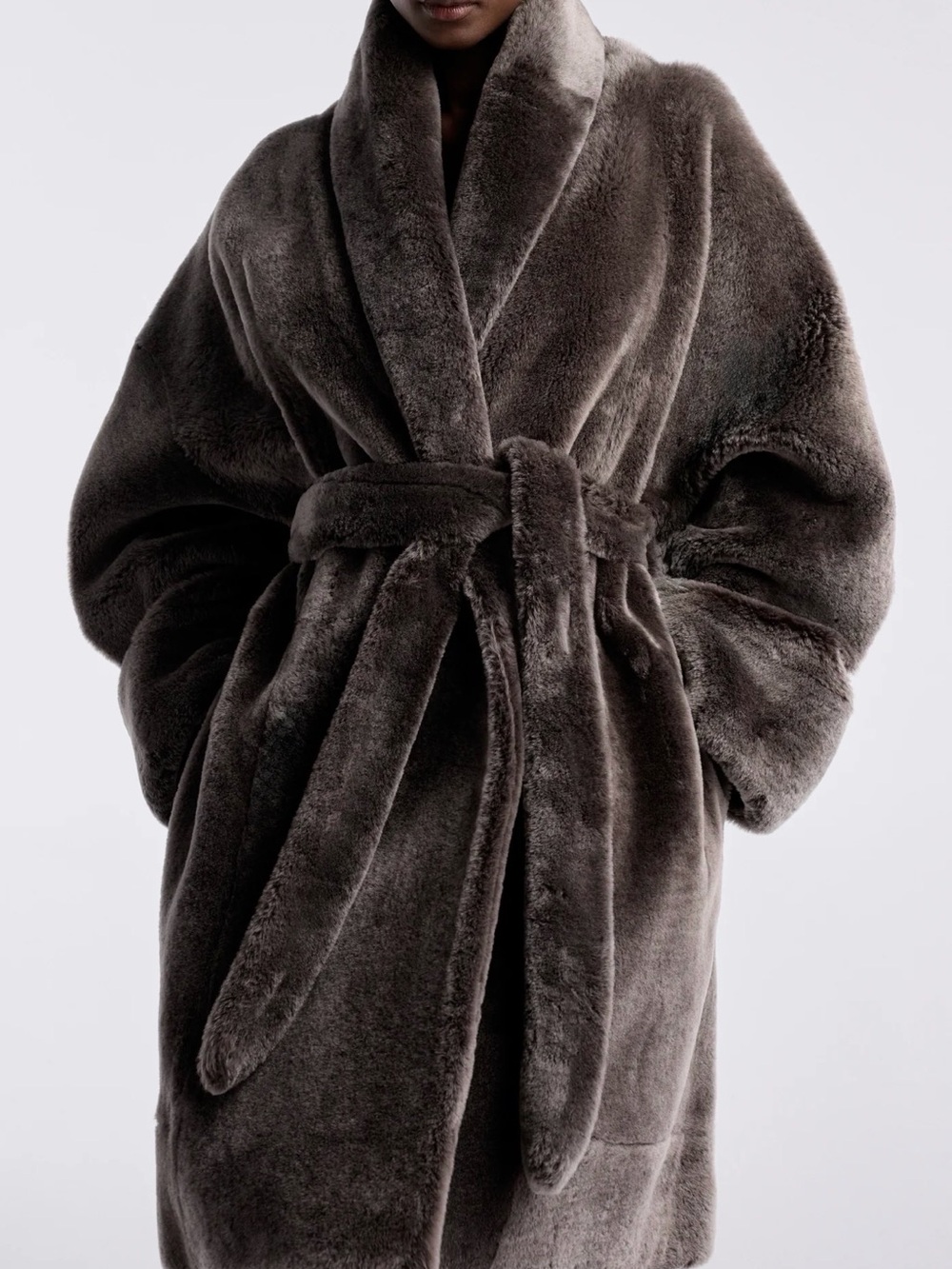 Nour Hammour Juno | Luxurious Robe Coat size S